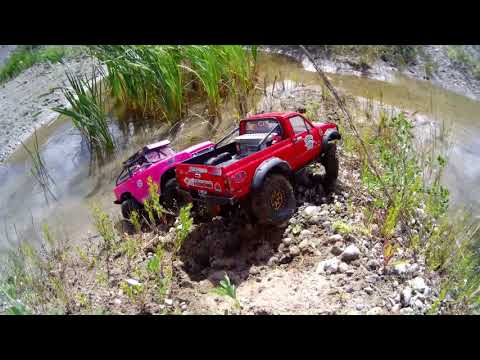 Ol' Red & Pinky out testing Spektrum electonics ( Firma 40, DX5 Rugged ) Will they go or BLOW!!!!!