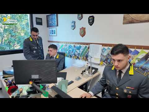 L'operazione della guardia di finanza