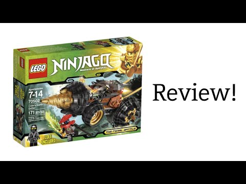 LEGO Ninjago Cole Earth Driller 70502 Review!