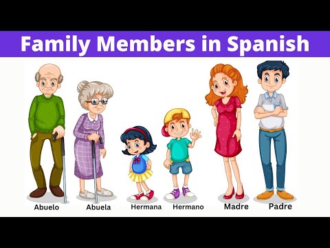 Members of the Family In Spanish | Learn Spanish Vocabulary