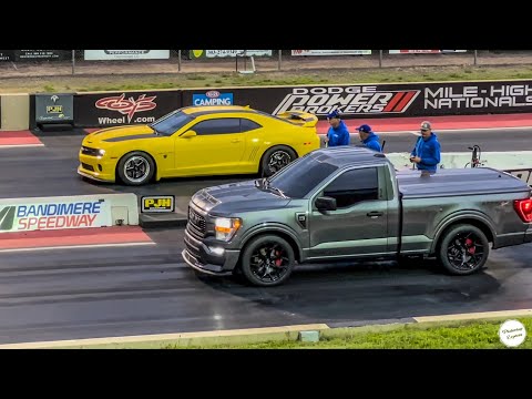Ford F150 Shelby Special Edition Vs Chevrolet Camaro SS (Bumblebee)