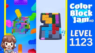 Solution du Niveau 1123 de Color Block Jam