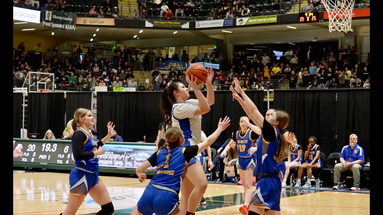 1A Girls Semifinal | Fort Yukon Rolls to Title Game, Three-Peat in Sight