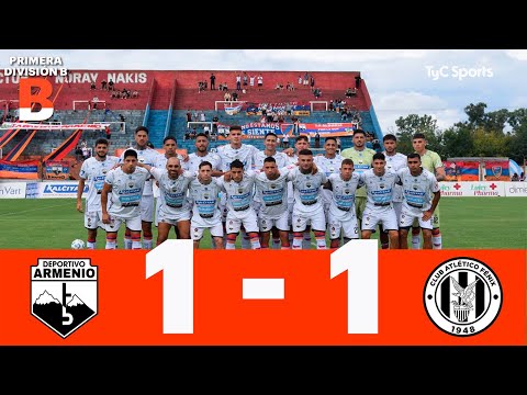 Deportivo Armenio 1-1 Fénix | Primera División B | Fecha 8 (Apertura)