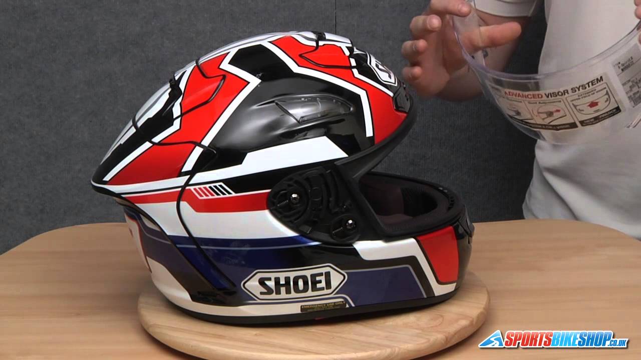 Shoei CW-1 Visor - Road Legal Video