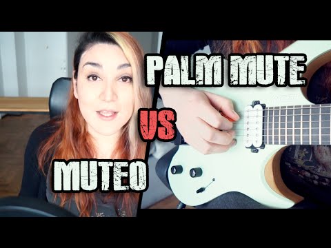 PALM MUTE VS MUTEO la verdad!