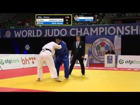 Onise Saneblidze vs Keisuke Iwaki World Championship Cadets 2015