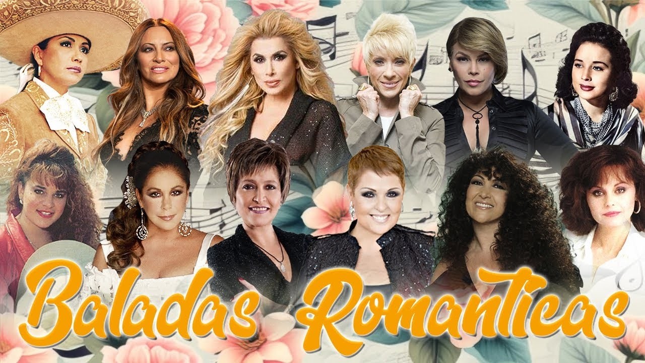 JENNI RIVERA, ANA GABRIEL, ROCÍO DÚRCAL, AMANDA MIGUEL, MARISELA, SELENA, YURI, LUPITA D'ALESSIO