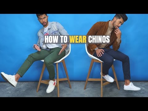 The 5 MOST STYLISH Ways To Wear Chinos | How to Wear Chinos For Guys