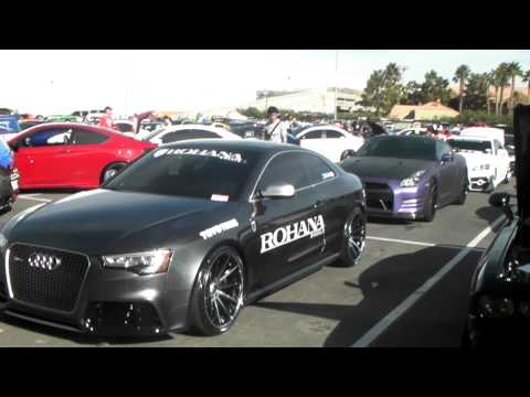 DUBSandTIRES.com 20'' Rohana RC-10 Machined Black Chrome Lips 2011 Audi RS-5 Rims Asanti Forgiato