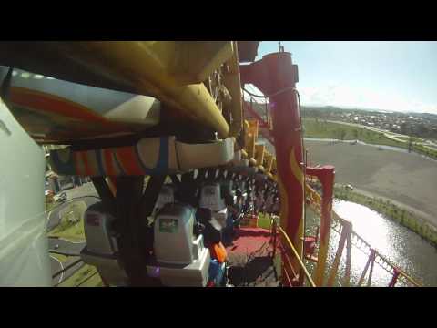 FireWhip - Câmera no lado direito do trem...