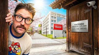 Sneaking into the Nintendo Headquarters in Kyoto, Japan!