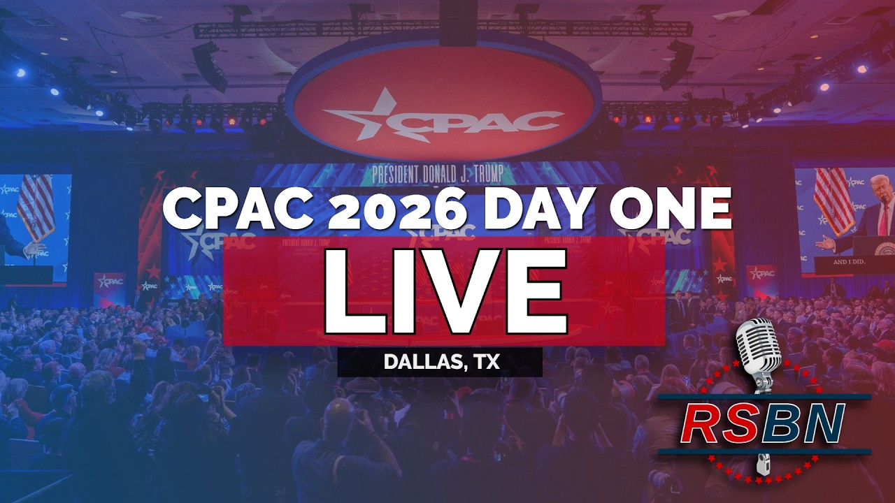 LIVE REPLAY: CPAC 2026 Day One - 3/26/26