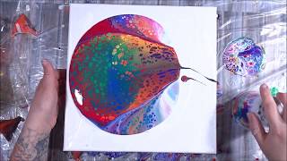 Rainbow Dirty Pour Fail &amp; Saved with New Pour (259)