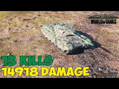 World of Tanks | Progetto M35 mod 46 | 13 KILLS | 14918 Damage - Replay Gameplay 1080p 60 fps