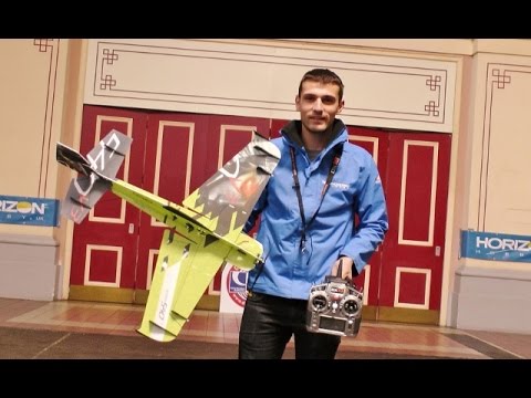 HORIZON HOBBY - STEVE SCHAFER SOLO - EDGE 540 EP AT MODEL ENGINEERING EXHIBITION - 2016