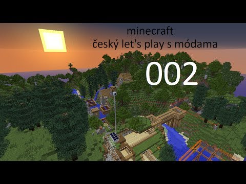 [minecraft] cz LP s modama S04E002-stavba domu