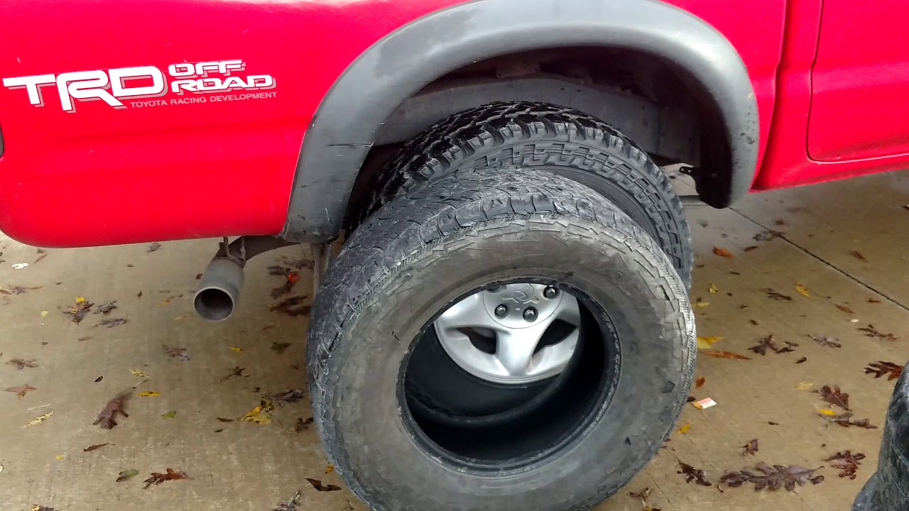 235/85R16 Vs 265/70R16 Tacoma