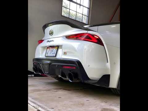 2021 Supra AWE Resonated Touring Exhaust (OEM DP)