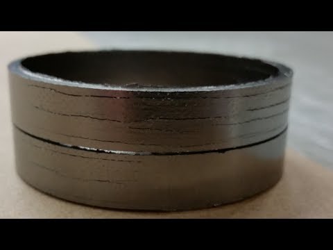 Die Forming a Graphite Pack-Set Ring