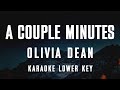 Olivia Dean A Couple Minutes Karaoke Lower Key
