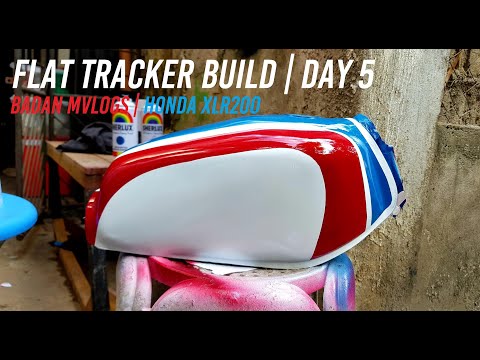 Flat Tracker Build | Honda XLR200 | Part 5