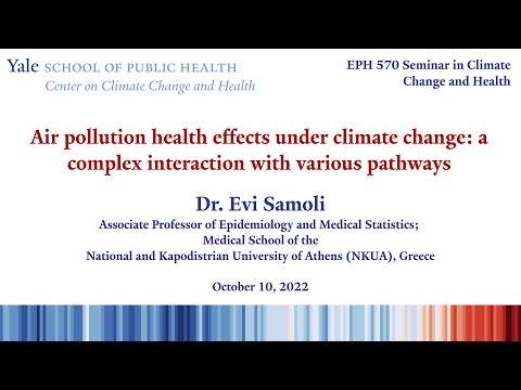 "Air pollution health effects under climate change: a complex interaction with various pathways"