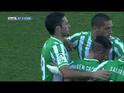 Goal of Molina (2-2) Real Betis - Real Valladolid - HD