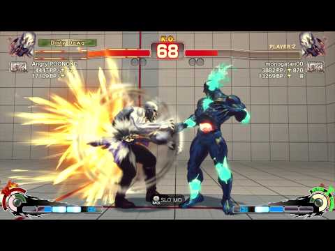 "Best Bout Replays"  USF4 - Angry POONGKO vs monogatari00  (1080p HD)