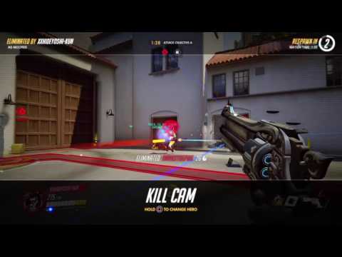Overwatch MP gameplay (June 2016) pt8 - Hollywood Shootout