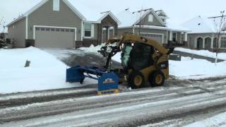 SnowFire Snow Plow and Pusher - Land and Home Services Testimonial