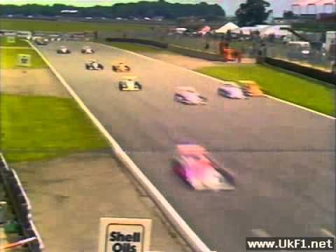 British F3 1988 Silverstone Menu and Ratzenberger Collide