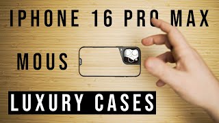 MOUS iPhone 16 Pro Max Case (with Camera Control Button)