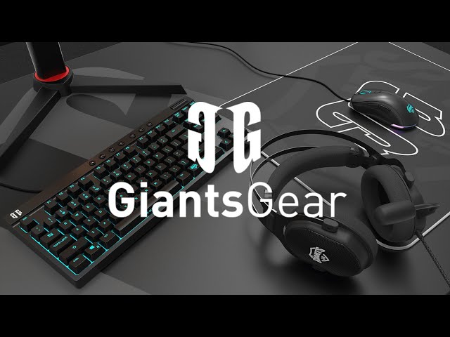 Giants Gear K60 Teclado Gaming Mecánico RGB Switches Kailh Red video