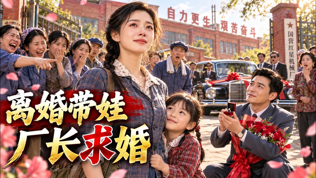 八十年代我離婚帶娃，被全廠笑沒人要！誰知廠長當眾向我求婚，幾年後他下海暴富，開著豪車回來讓所?