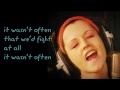 The Cranberries: "the rebels"  -  lyrics