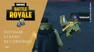 Fortnite Season X Overtime: Gotham City & Starry Suburbs Visitor Recordings