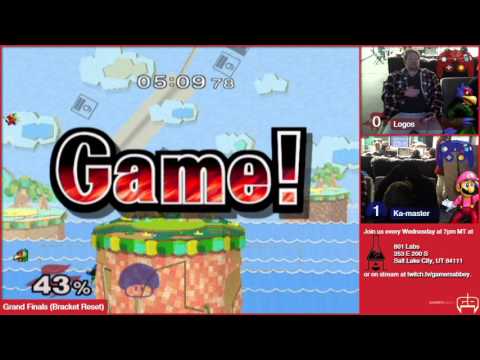 [2016-03-30] Smash Labs Weekly - Melee - Logos vs Ka-master