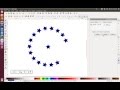 Inkscape Repeating Duplicate Object Transformation Tool