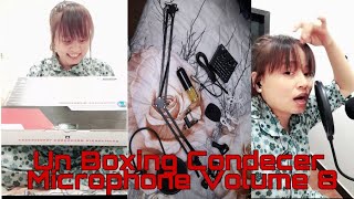 VOLUME 8 MICROPHONE CONDESER SET un boxing and testing