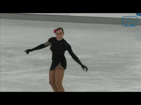 Sandra STEPHENS. Oberstdorf 2018. Bronze Ladies III B - Free Skating. 9 place