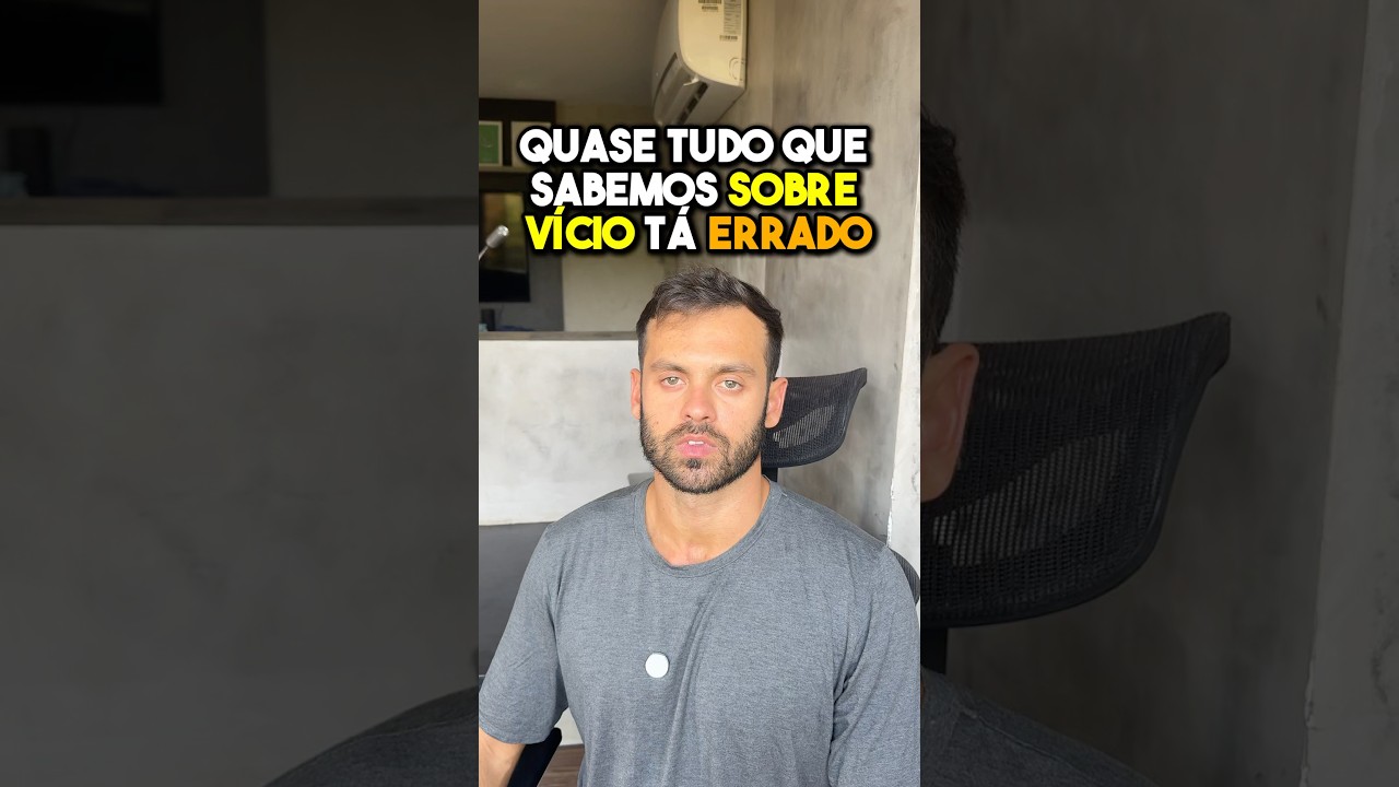 Quase tudo que sabemos sobre vício está errado… #neurociência #ansiedade #saúdemental