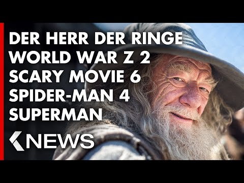 Herr der Ringe, Spider-Man 4, World War Z 2, Scary Movie 6, Superman, The Pirate... KinoCheck News