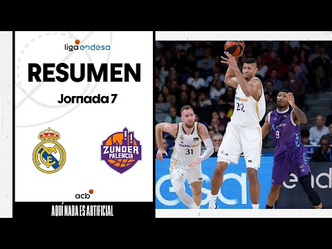 Real Madrid - Zunder Palencia  (91-68) RESUMEN | Liga Endesa 2023-24