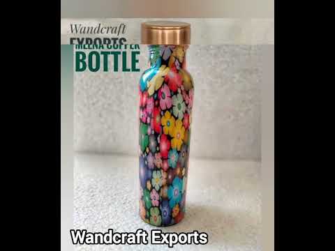 Wandcraft Exports Hammered Copper Water 1 Bottle And 2 Glass Gift Diwali Corporate Gift Set