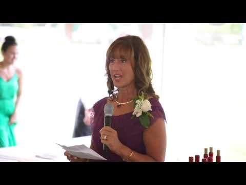 💕💕 Heartfelt Mother of Bride Speech bring groom to tears