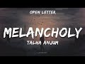 Talha Anjum Melancholy Intro Prod By UMAIR Lyrics