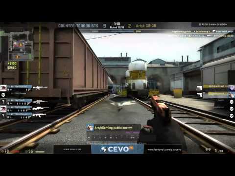 CEVO-Main CS:GO Season 3 Playoffs Round of 8: iBUYPOWER Vs. Artyk Gaming on de_train