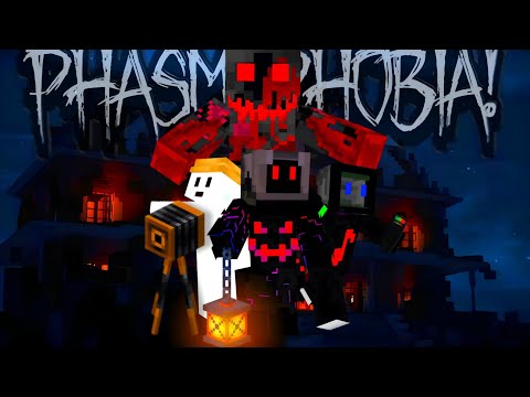 A scary haunted house  The Scariest Horror Map In Minecraft!!![Phasmophobia]
