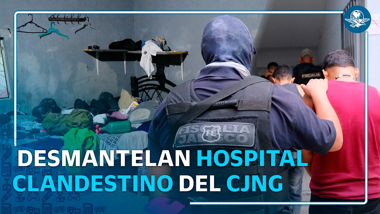 Hallan “hospital” clandestino del CJNG en Jalisco y rescatan a nueve personas